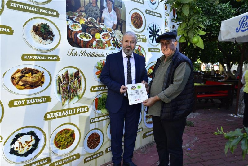 Alanya belediyesi coğrafi işaret denetimlerini tamamladı