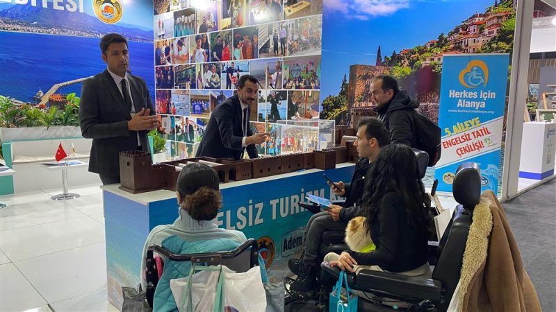 Alanya belediyesi engelsiz yaşam fuarı’nda yerini aldı
