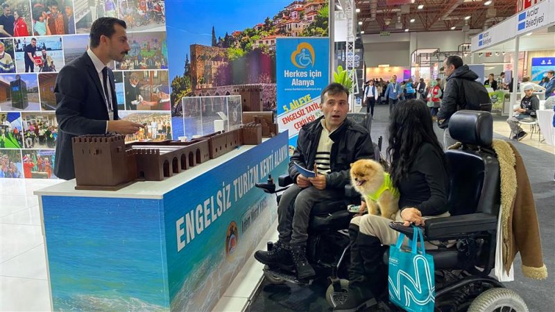 Alanya belediyesi engelsiz yaşam fuarı’nda yerini aldı