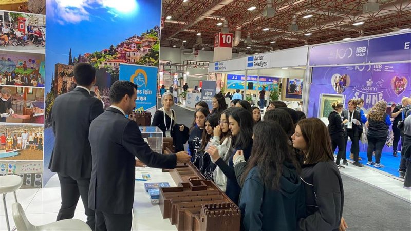Alanya belediyesi engelsiz yaşam fuarı’nda yerini aldı