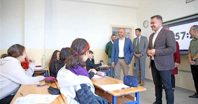 Alanya belediyesi’nden öğrencilere sınav desteği albap sınavında startı başkan yücel verdi