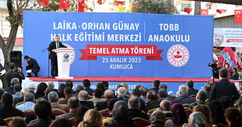 Başkan Böcek Kumluca Atatürk Stadyumu’ndaki Çalışmaları Inceledi