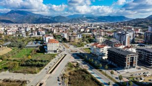 DENİZ YOLUNDAKİ DÖNEL KAVŞAK TAMAMLANDI