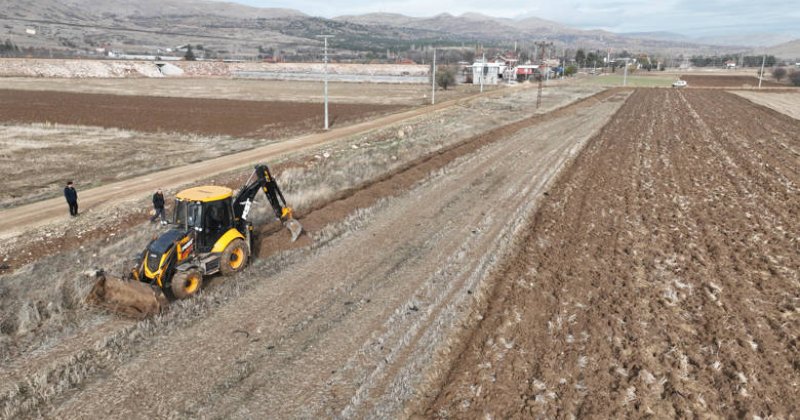 Elmalı Çobanisa Mahallesi’ne  Kapalı Devre Sulama Sistemi