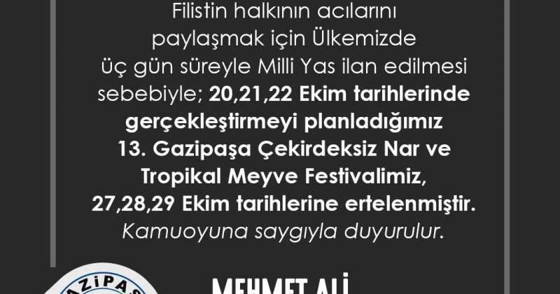 KAMUOYUNA DUYURULUR