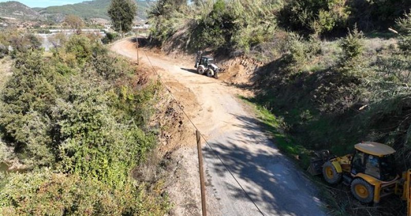 Payallar’dan emişbeleni’ne 5 kilometrelik yeni transit yol
