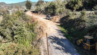 Payallar’dan emişbeleni’ne 5 kilometrelik yeni transit yol