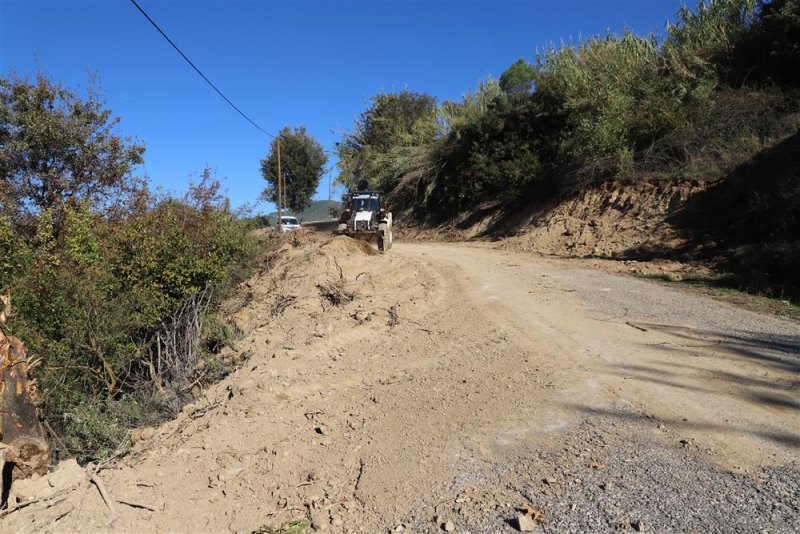 Payallar’dan emişbeleni’ne 5 kilometrelik yeni transit yol