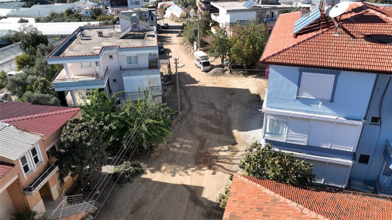 Payallar’dan emişbeleni’ne 5 kilometrelik yeni transit yol