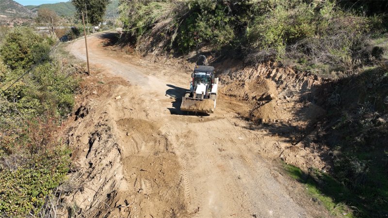 Payallar’dan emişbeleni’ne 5 kilometrelik yeni transit yol
