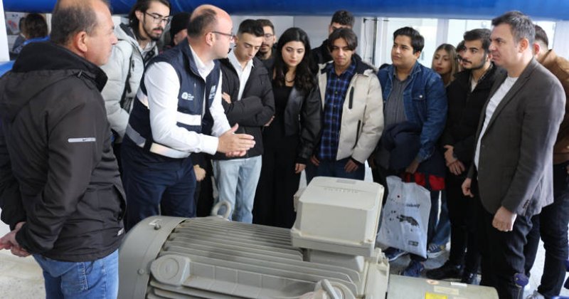 Üniversitelilerden Asat Tesisi’ne Teknik Gezi