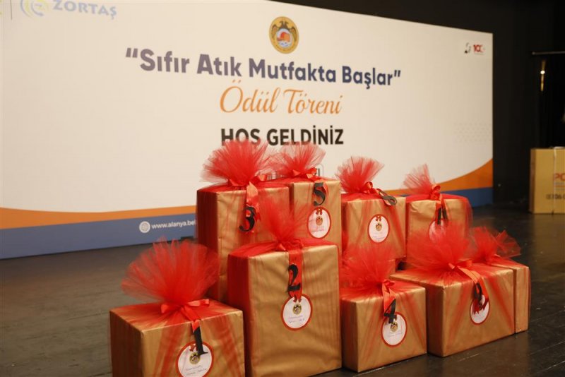 2. sıfır atık mutfakta başlar yarışması’nın kazananları ödüllendirildi