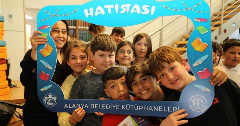 2023 yılı alanya belediye kütüphanelerinde rekor yılı oldu