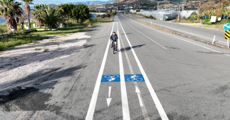 Alanya- Gazipaşa Arasına 13 Km’lik Yeni Bisiklet Yolu Yapılıyor