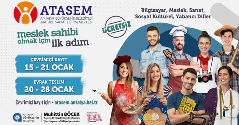 Atasem'de Ikinci Dönem Kayıtları Başladı
