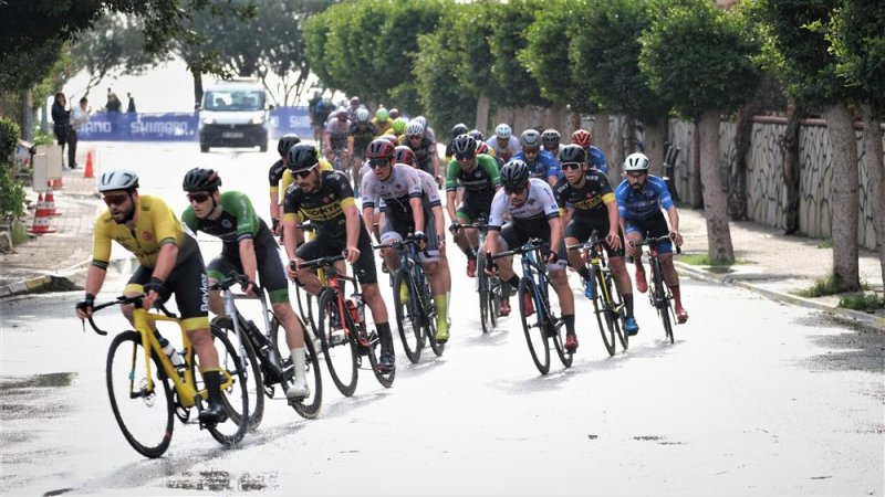 Türkiye bisiklet kupası 1. etap puanlı yol yarışı tamamlandı