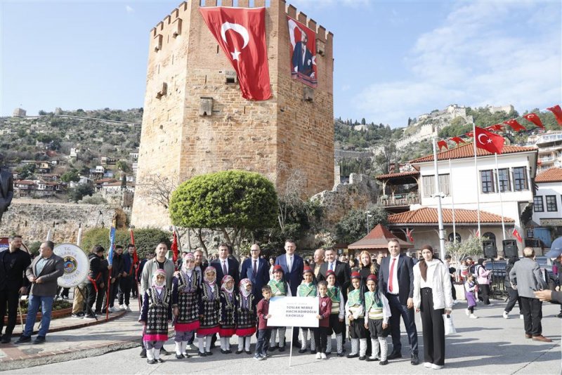 Atatürk’ün alanya’ya gelişinin 89. yıl dönümü törenle kutlandı