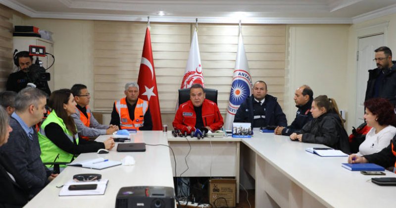 Başkan Böcek “1450 Personel Ve 290 Araçla Sahadayız”
