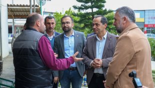 Gazipaşa Belediye Başkanı Yılmaz esnaf gezilerine devam ediyor