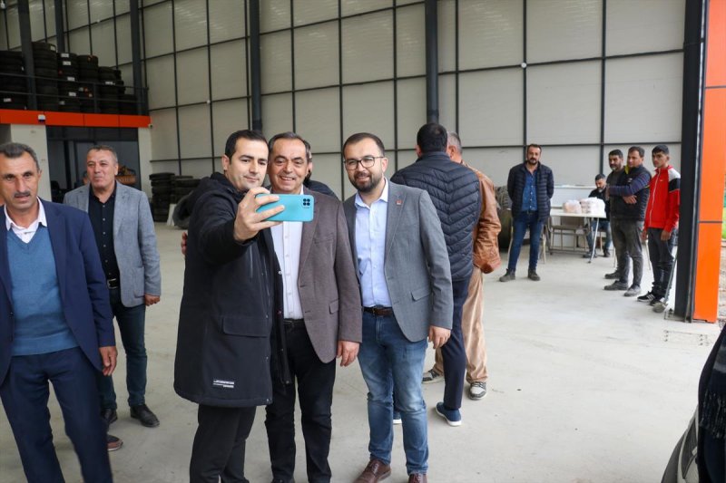 BAŞKAN YILMAZ, ESNAF ZİYARETLERİNE DEVAM EDİYOR
