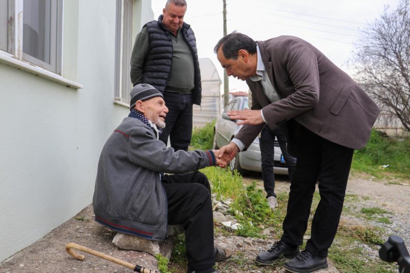 BAŞKAN YILMAZ,  ESNAF ZİYARETLERİNE DEVAM EDİYOR