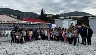 Değirmendere ilkokulu Güneş Enerji Santraline Teknik Gezi Gerçekleştirdi