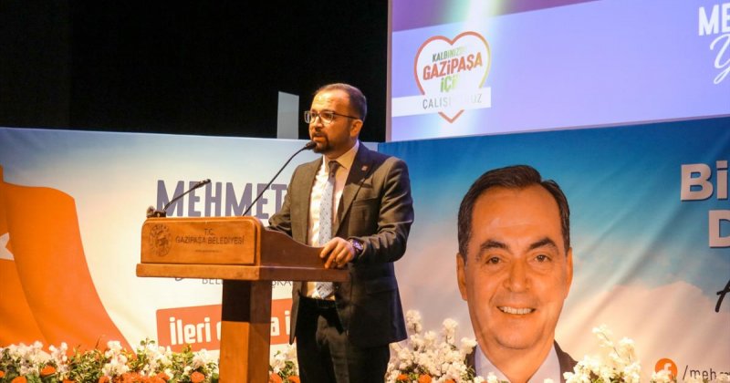 MEHMET ALİ BAŞKAN 5 YILIN ÇALIŞMALARINI COŞKULU TÖRENDE ANLATTI