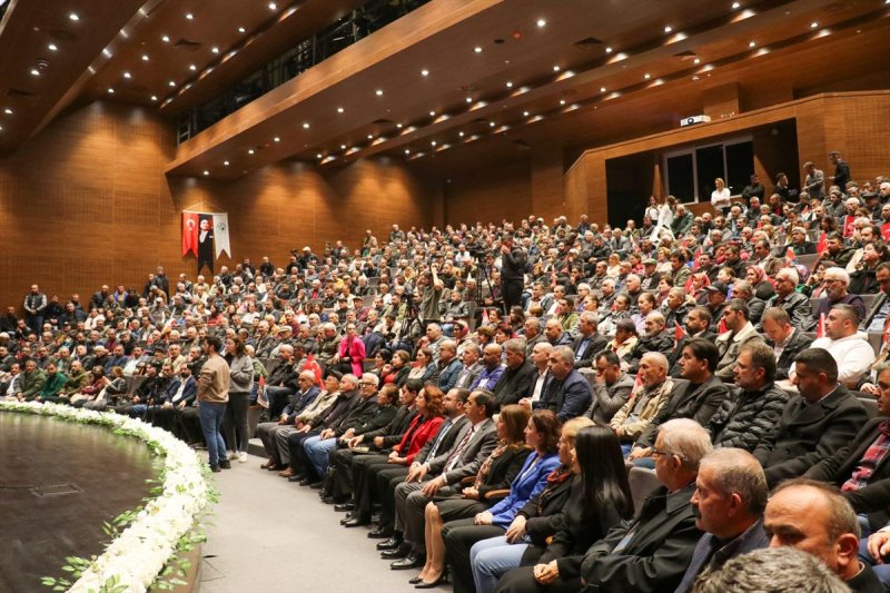 MEHMET ALİ BAŞKAN 5 YILIN ÇALIŞMALARINI COŞKULU TÖRENDE ANLATTI