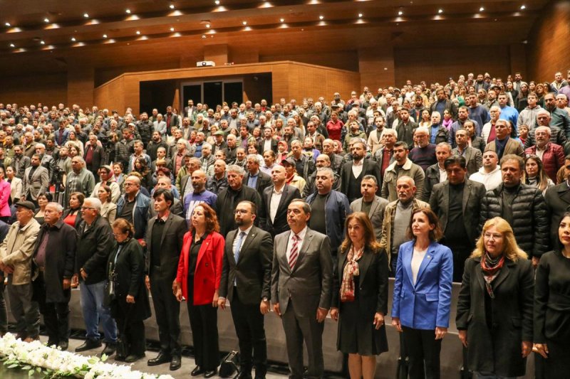 MEHMET ALİ BAŞKAN 5 YILIN ÇALIŞMALARINI COŞKULU TÖRENDE ANLATTI