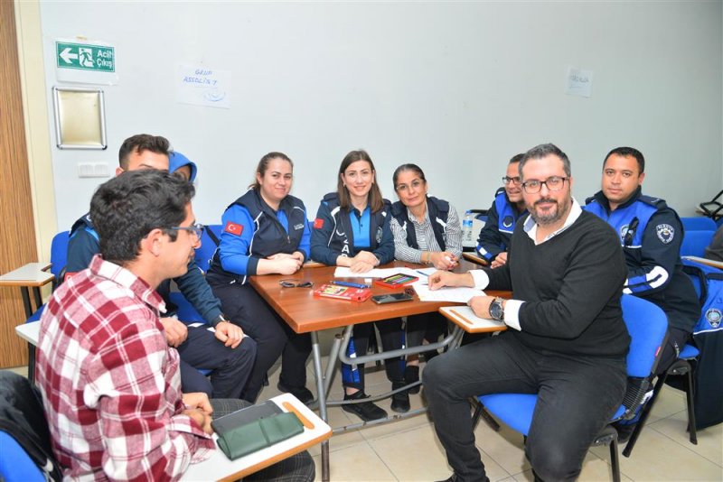 Zabıta personeline yönelik 4 haftalık eğitimler tamamlandı