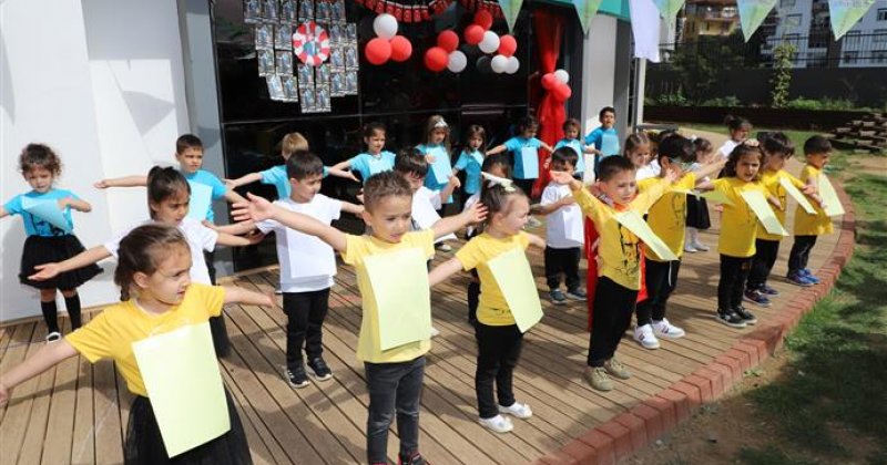 Alanya belediyesi kreş’inde 23 nisan coşkusu yaşandı