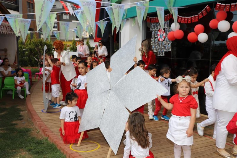 Alanya belediyesi kreş’inde 23 nisan coşkusu yaşandı