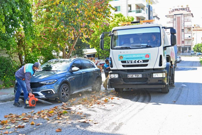 Alanya belediyesi’nden bayram temizliği