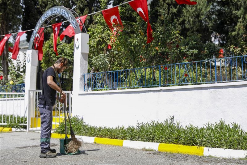 Alanya belediyesi’nden bayram temizliği