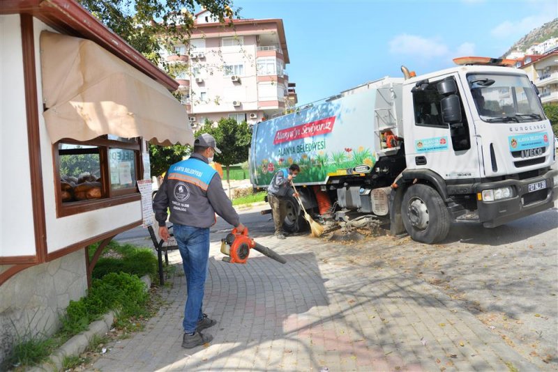 Alanya belediyesi’nden bayram temizliği