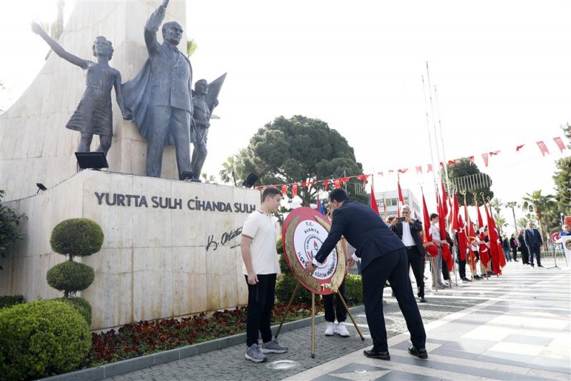 Alanya'da 23 nisan coşkusu