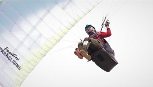 Yamaç paraşütü pgawc dünya kupası 1. etap yarışması tamamlandı