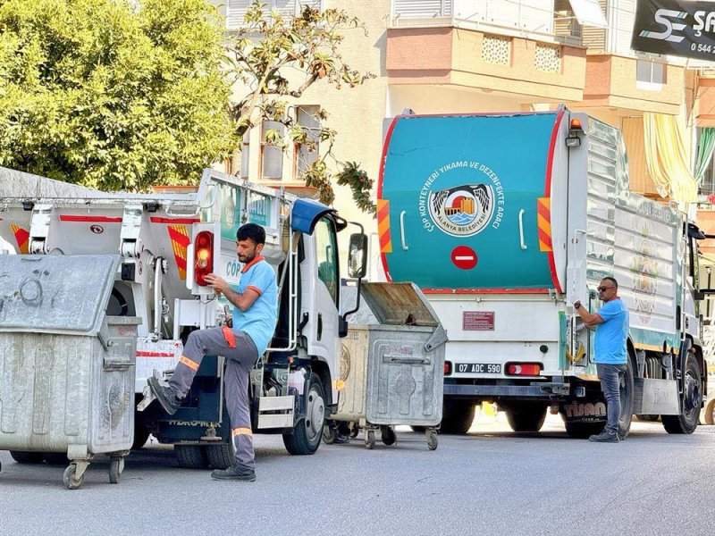 Alanya belediyesi'nden temizlik atağı