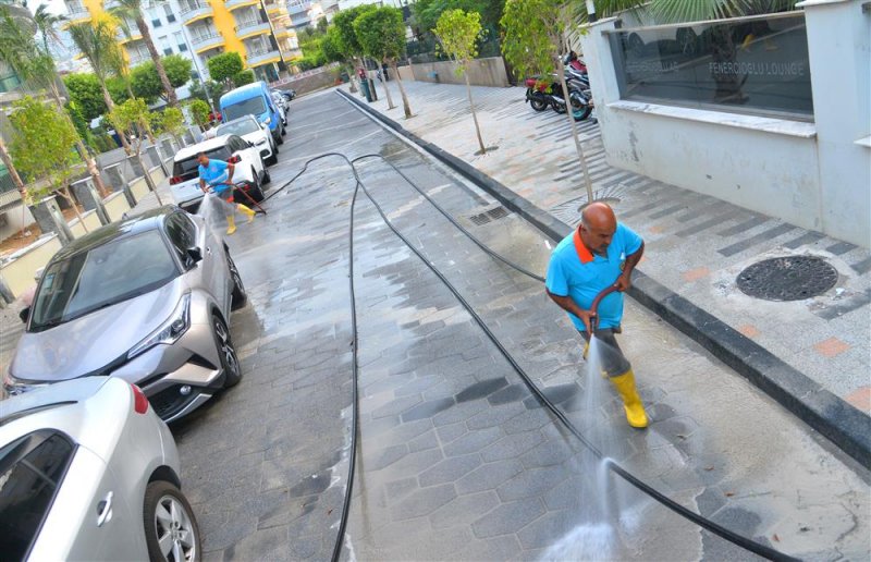 Alanya belediyesi'nden temizlik atağı