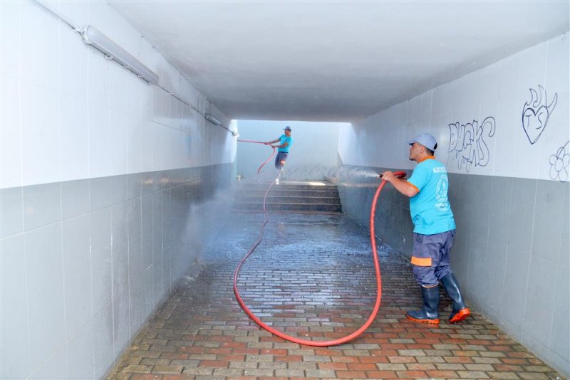 Alanya belediyesi'nden temizlik atağı