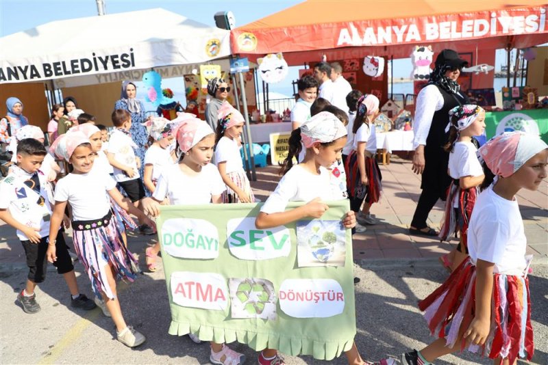13. alanya çevre festivali gerçekleştirildi