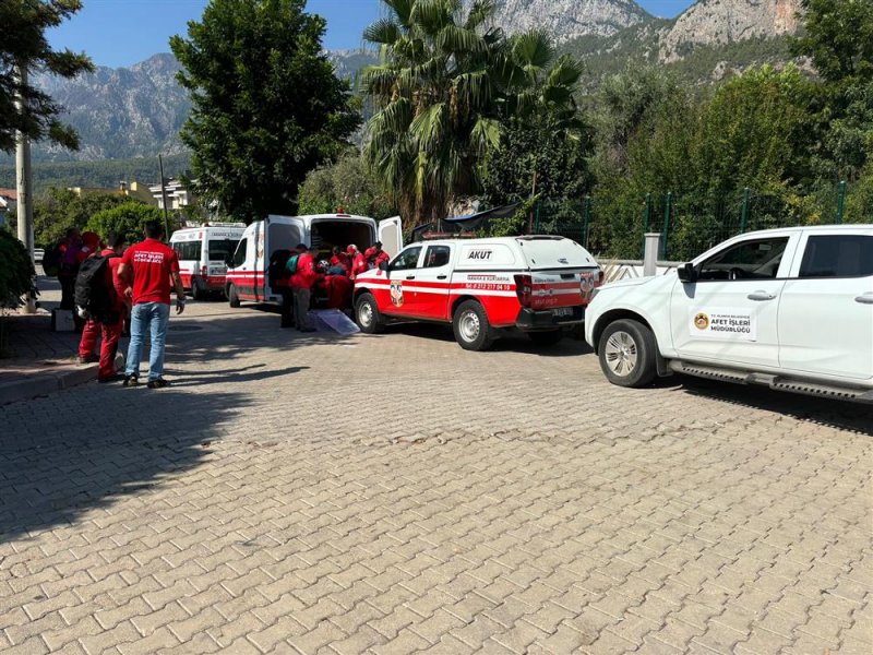 Alanya belediyesi afad tatbikatı’na katıldı