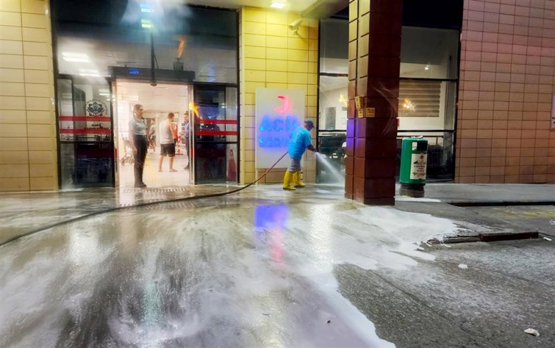 Alanya belediyesi’nden adım adım temizlik