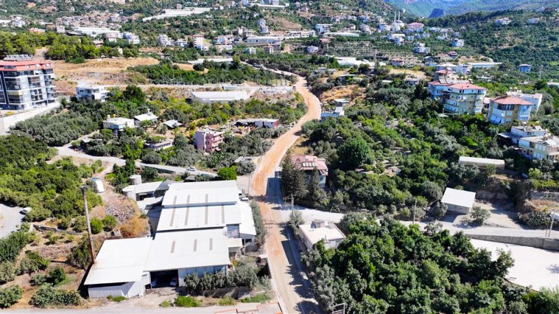 Alanya belediyesi’nden oba mahallesi’ne sıcak asfalt