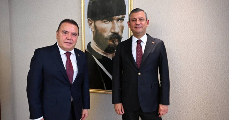 Başkan Muhittin Böcek, Chp Genel Başkanı Özgür Özel’i Ziyaret Etti