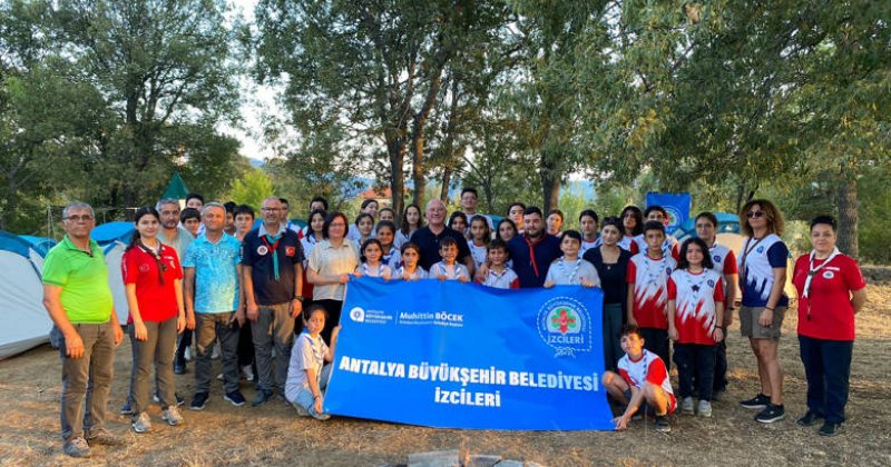 Büyükşehir İzcileri Akseki’de İzci Kampı Yaptı