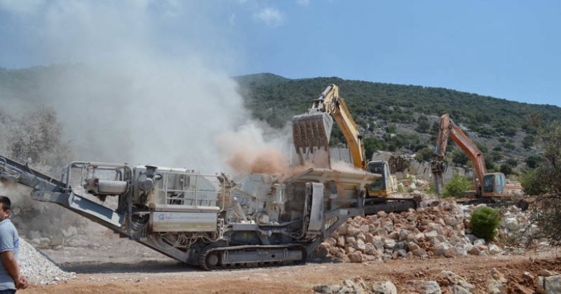 Demre Yatıkardıç Yayla Yolu Yenileniyor