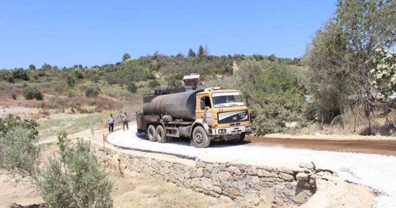Manavgat’ta Grup Yolları Asfaltlanıyor