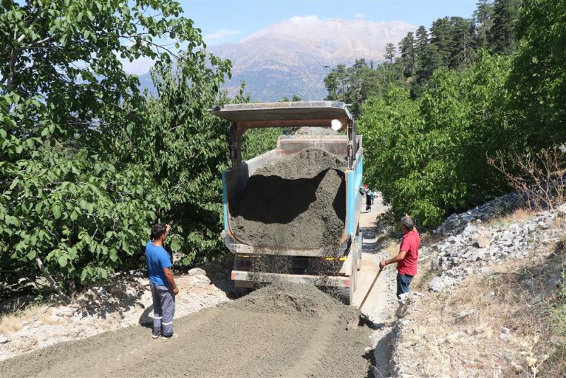 Yürüme engelli torunların yardımına alanya belediyesi koştu