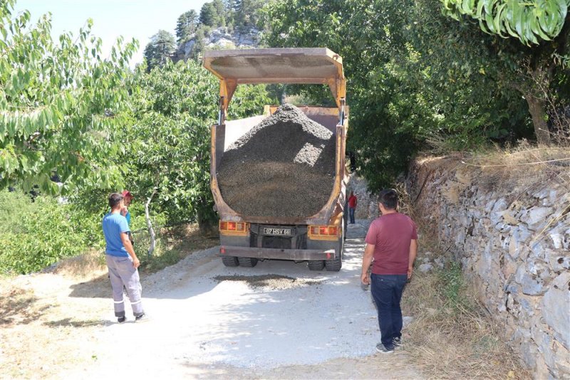 Yürüme engelli torunların yardımına alanya belediyesi koştu